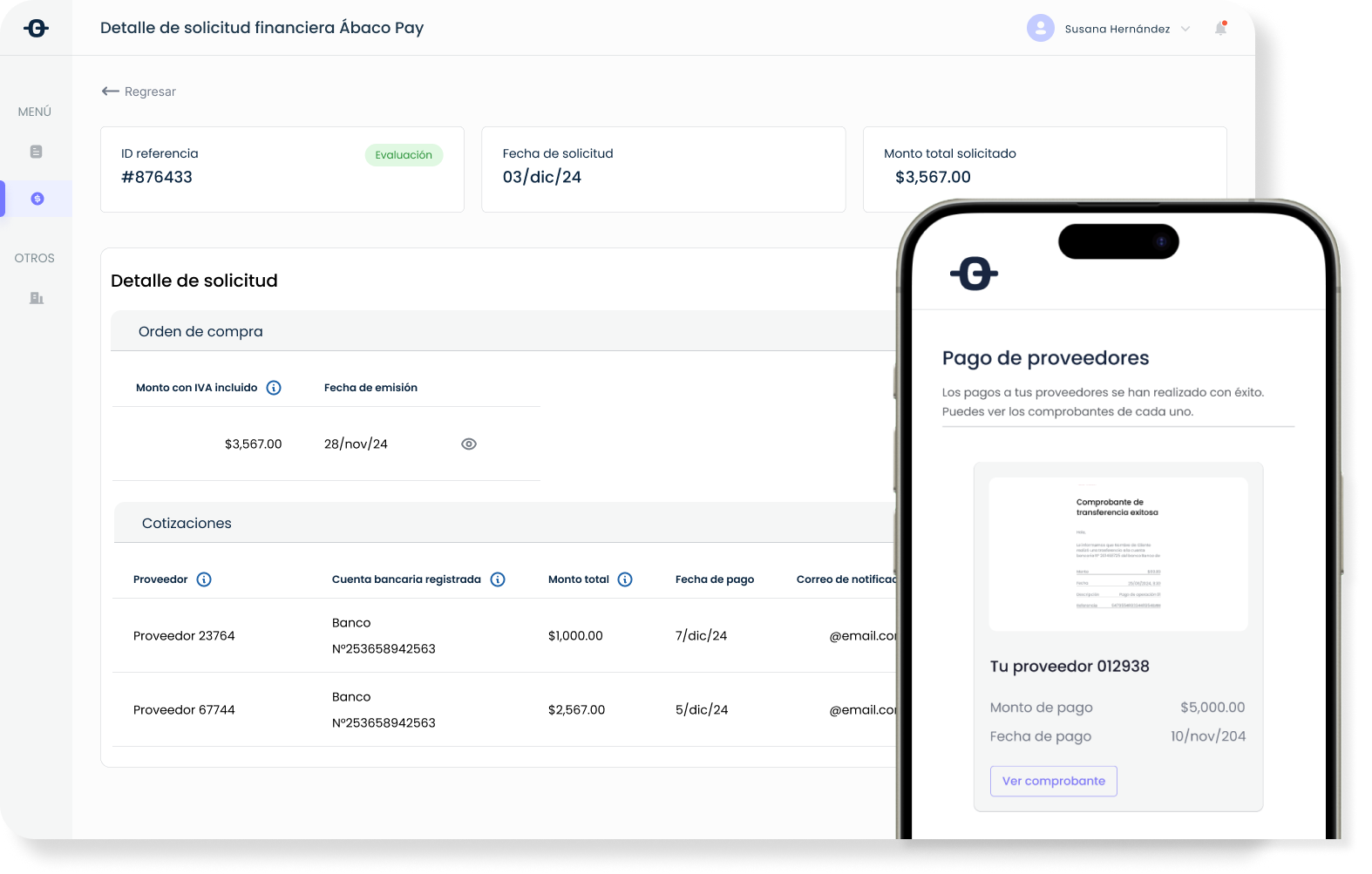 Plataforma de Ábaco Pay